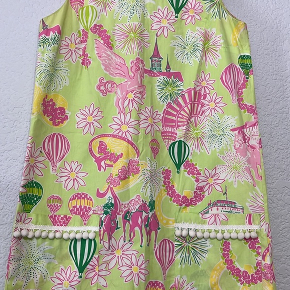 Lilly Pulitzer Colorful Floral Derby Dress - Picture 3 of 15